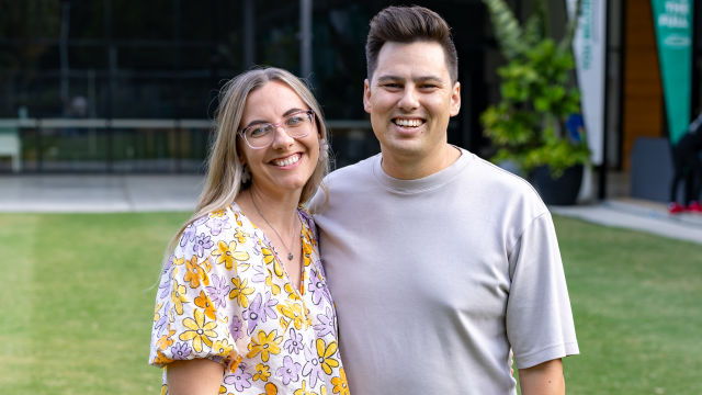 Jamie and Saskia Hill